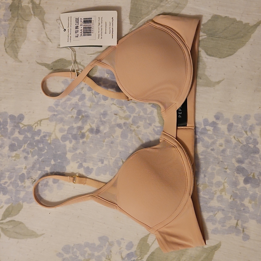 PEPPER Classic All You Bra 34AA, Buff